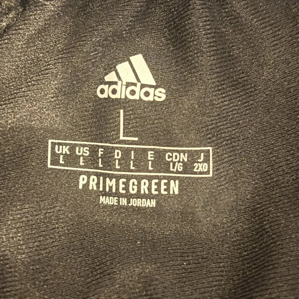 Adidas Primegreen Black Joggers | Men’s Size Large